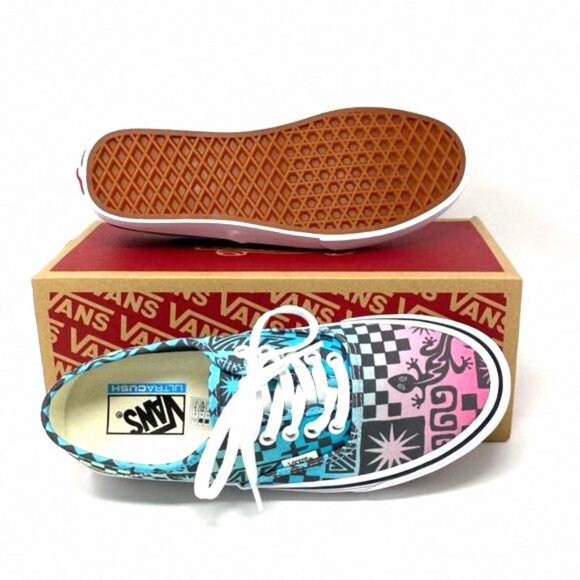 💖MEGA SALE💖Vans SF Tribal Check Multi Blue VN0A3MU642K Women's Sneakers Canvas - Picture 2 of 12